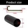 Metal Plastic Deck Roller Replacements Kit Strong Roller Assembly Universal Riding Mower Deck Roller for Lawns