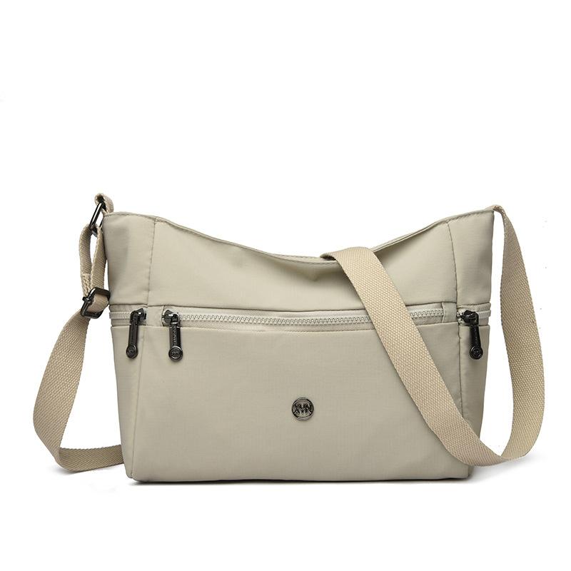 Women's Shoulder Bag Lightweight Crossbody Bag Water-Repellent Nylon Bag Mother Bag