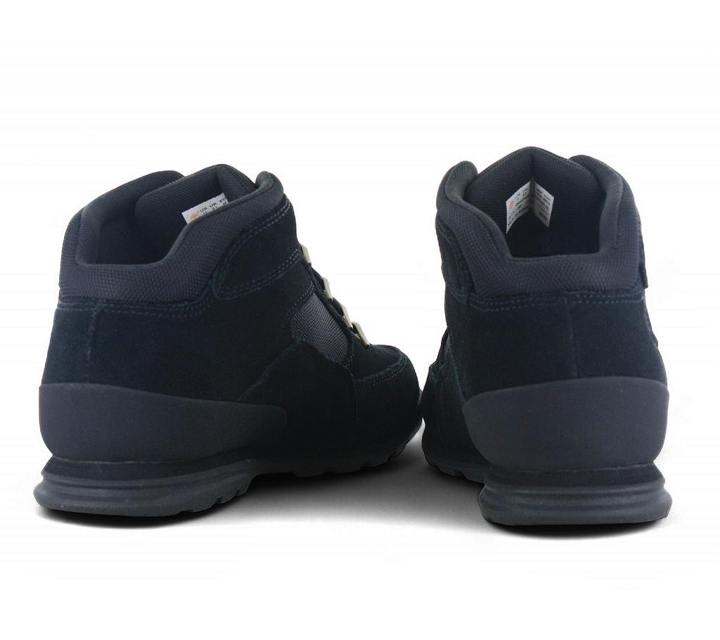 Timberland Euro Rock Mid Boots - Herren Winter Schuhe Stiefel Leder Schwarz TB0A2H68-015 ORIGINAL