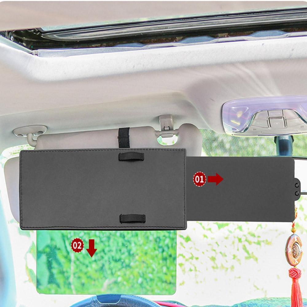 1x Car Sun Visor Extender Driving Sunshade Shield Anti Glare Extension Universal