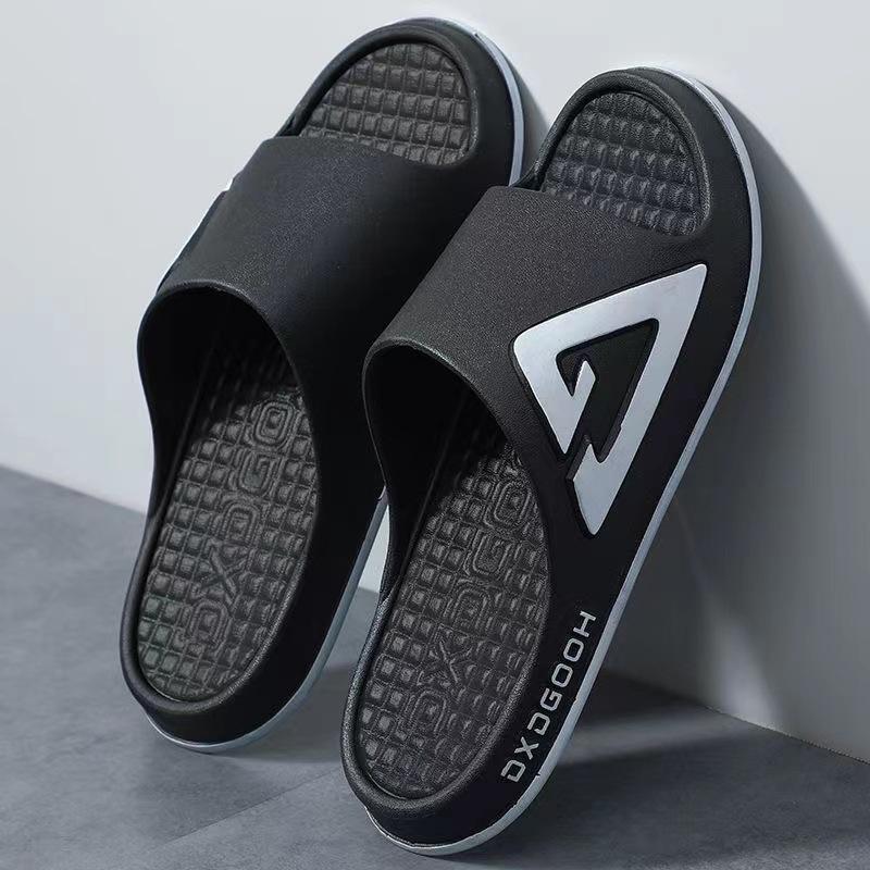 Fashion 2024 Men's Summer Slippers Anti-slip Thicken EVA Soft Slipper Outdoor Beach Flip Flops for Men Household Comfortable Shoes 44/45