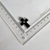 2025 Retro Spicy Blue Cross Stud Earrings: Trendy, High-Value, Versatile Design for Women