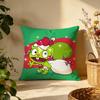 Stylish HHappy Tree Friendsied Cushion Cover Versatile DoubleSided Pillow Case Fit for Sofa Bed Car  Daily Decor