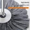 Enhanced Rotating Mop Head - Universal, Thickened, High Absorption, One-Swipe Clean.