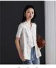 New Chinese Style Printed Vest Jacket for Women