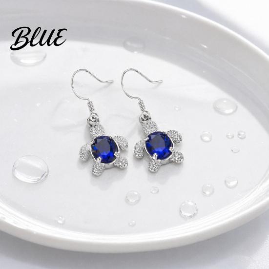 Vacation Style Jewelry 1 Pair Hook Earrings Turtle Shape Drop