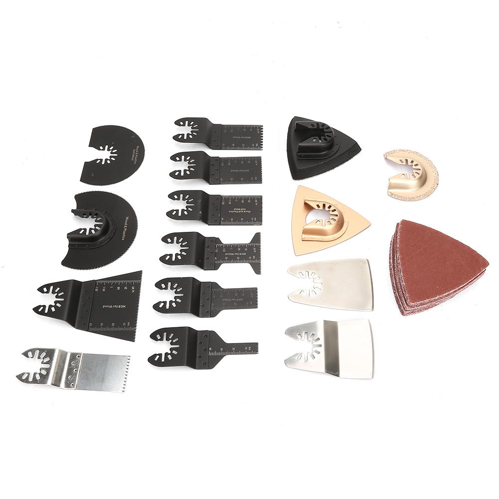40pcsset Saw Blade Cutter Oscillating Multi Tool Replacement Accessories