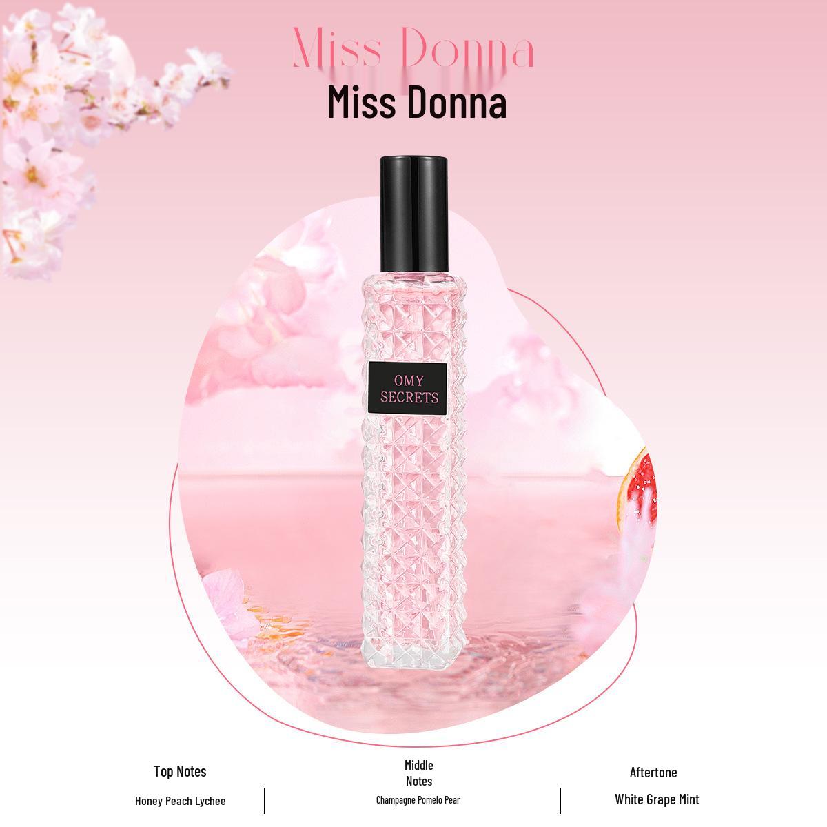 

OMY SECRETS Маленький ананас Мисс Донна Роуз Интенсивный женский парфюм