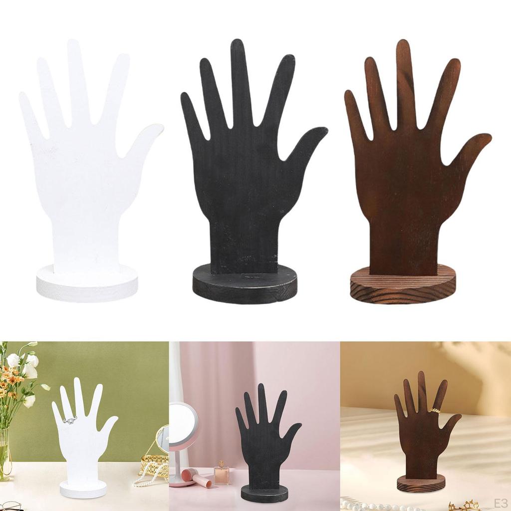 Bracelet Mannequin Gloves Rings Display Jewelry Holder Exhibitor for Countertop Personal Use