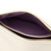 Synthetic leather horizontal shoulder bag