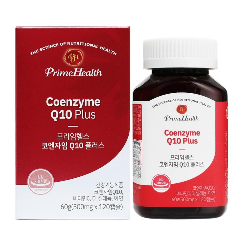 Prime Health Coenzyme Q10 Plus 500mg X 120 Capsules 1 Pcs