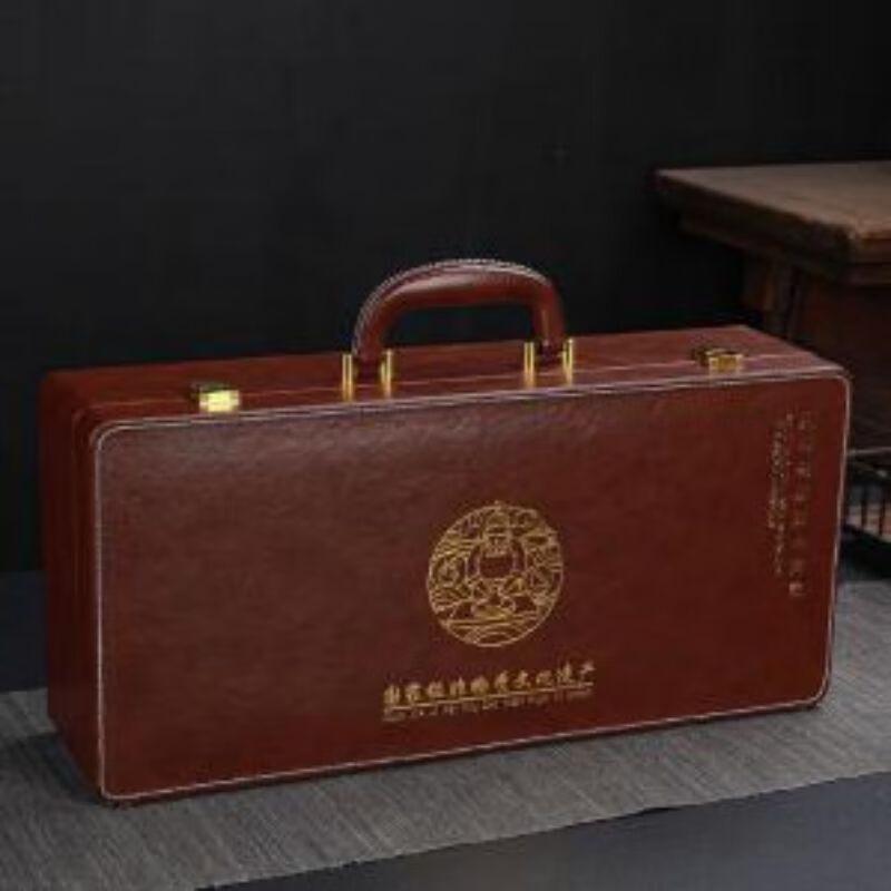 

Набор для чая Tuopai из нефрита «баранье сало» и глянцевого фарфора, гайвань, 10 предметов