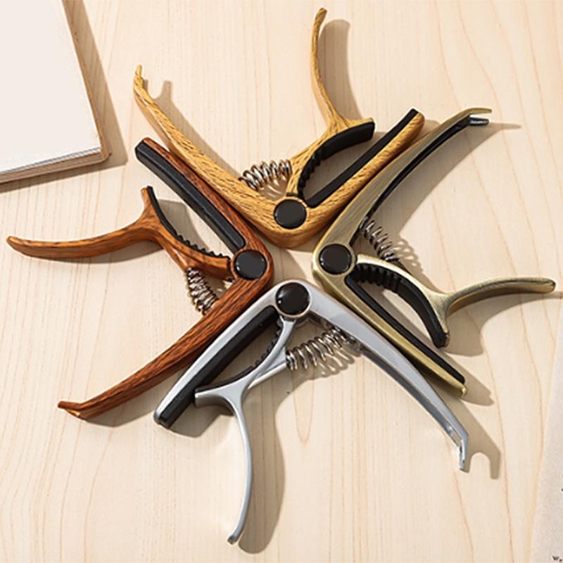 Moving Capo Sliding Capo Adjustable Capo for Tuning Tone of String Instruments for Electric Acoustic Guitars