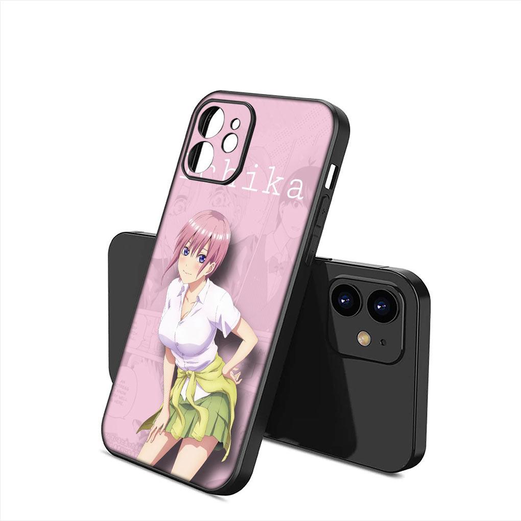 Nakano Ichika Miku Itsuki Nino Yotsuba Soft Phone Cover for Apple iPhone 15 14 Plus 13 12 Mini Pro Max XR + 13Pro 14+ 15+ Case