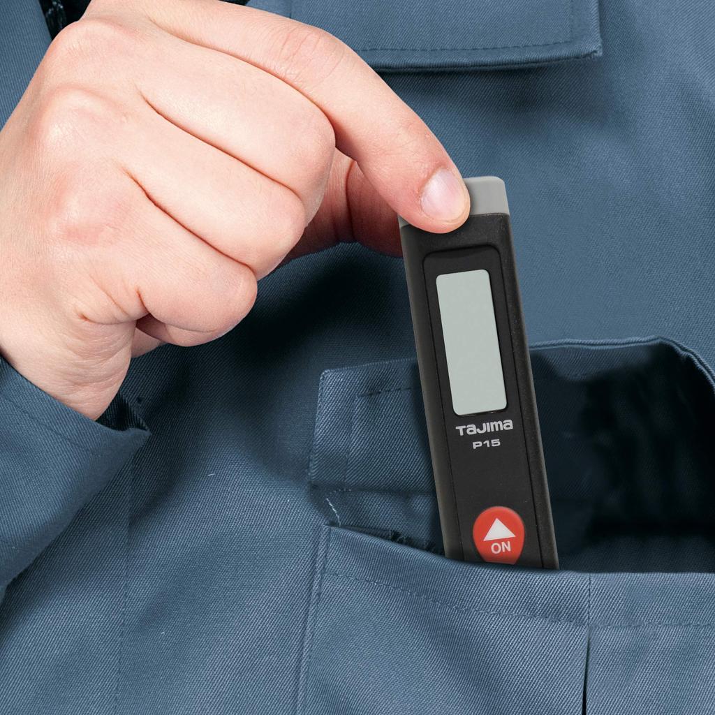 TJM Design LKT-P15B Telemetru Laser, P15, Negru, Certificat PSC