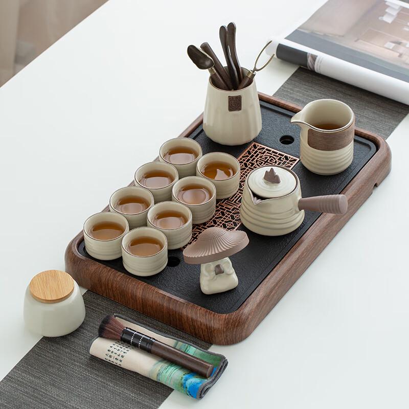 Ru Kiln Ceramic Kung Fu Tea Set