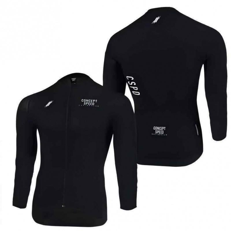 Unisex Cycling Jersey Long Sleeve Quick Dry Breathable Bike Shirt Road Riding Outdoor Sports