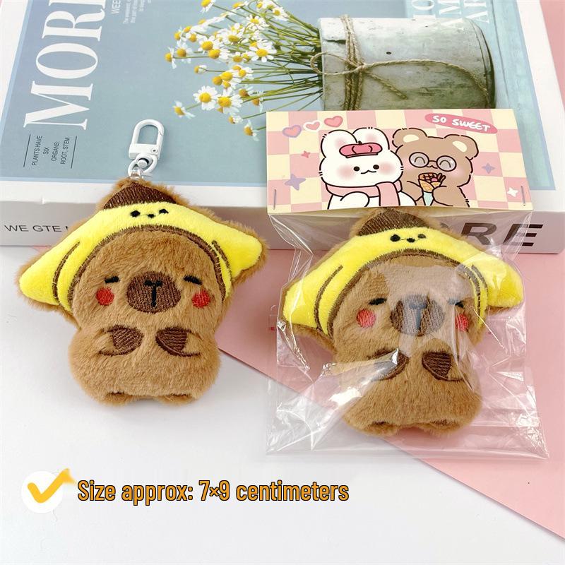 Capybara Charm Pendant: Cute Sanrio Headgear & Children's Accessories