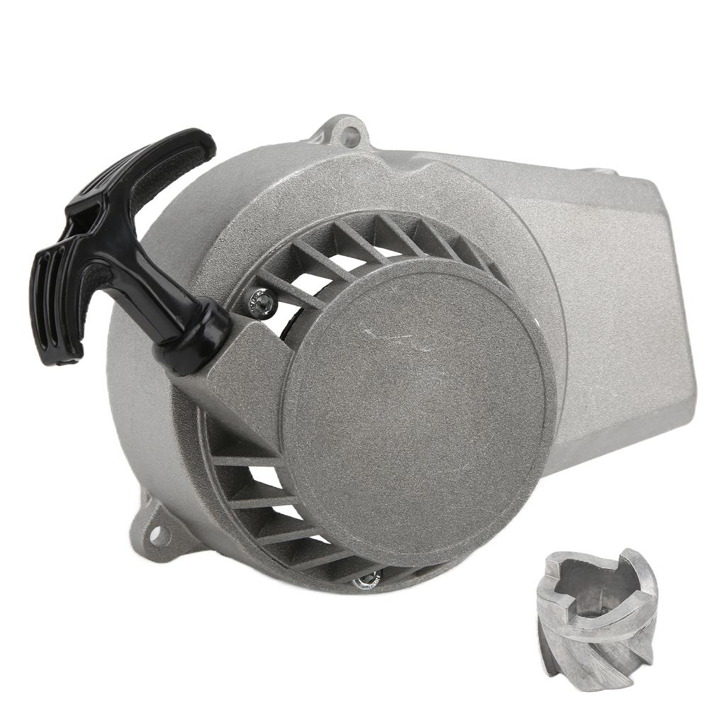 Pull Starter Start with Core Aluminum Alloy Fit for 2 Stroke 47cc 49cc Pocket Bike Mini Bike Dirt
