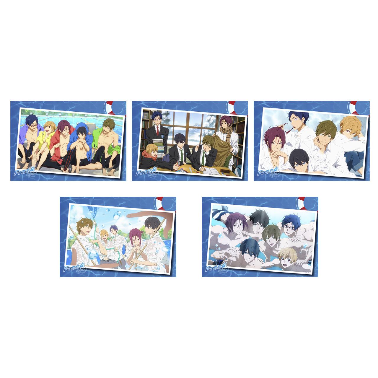 Chao Keyuan Boys  Swimming Club: Nanase Haruka & Matsuoka Rin Postcard Collection Set