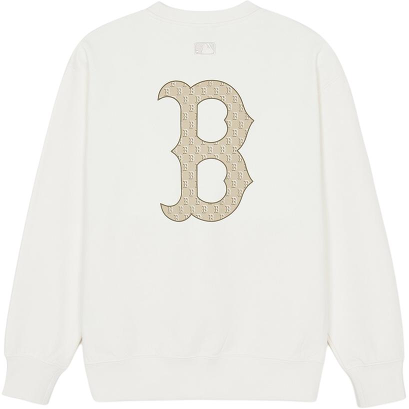 MLB MONOGRAM Collection Boston Red Sox SS26 Sweatshirt Unisex 3AMTM0361-43IVS M