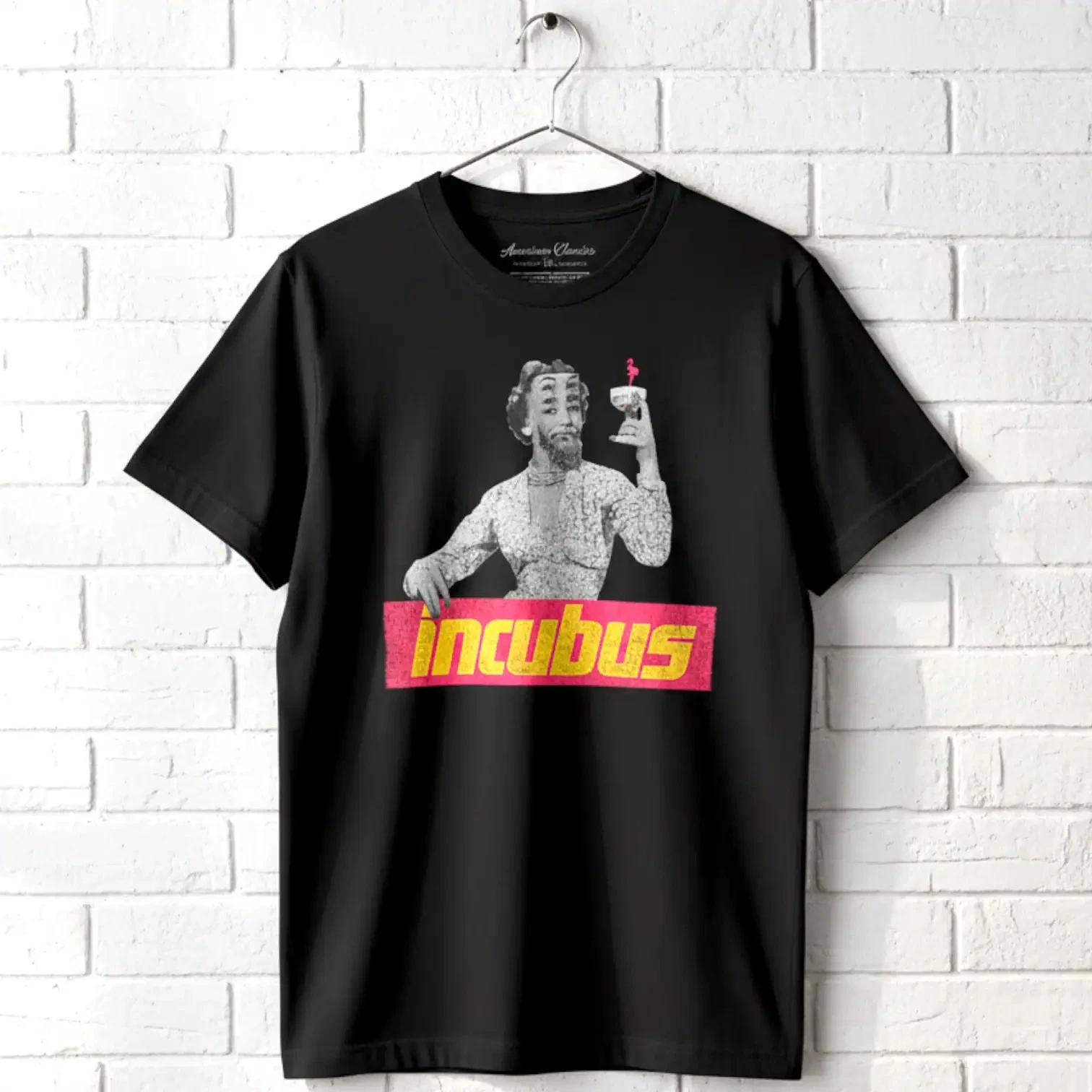 Incubus Flamingo Martini Men s T Shirt L