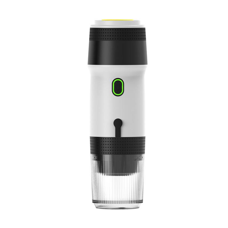 

Portable Capsule Coffee Machine Fully Automatic Italian Espresso Mini Outdoor Travel Capsule Coffee Powder New Style белый
