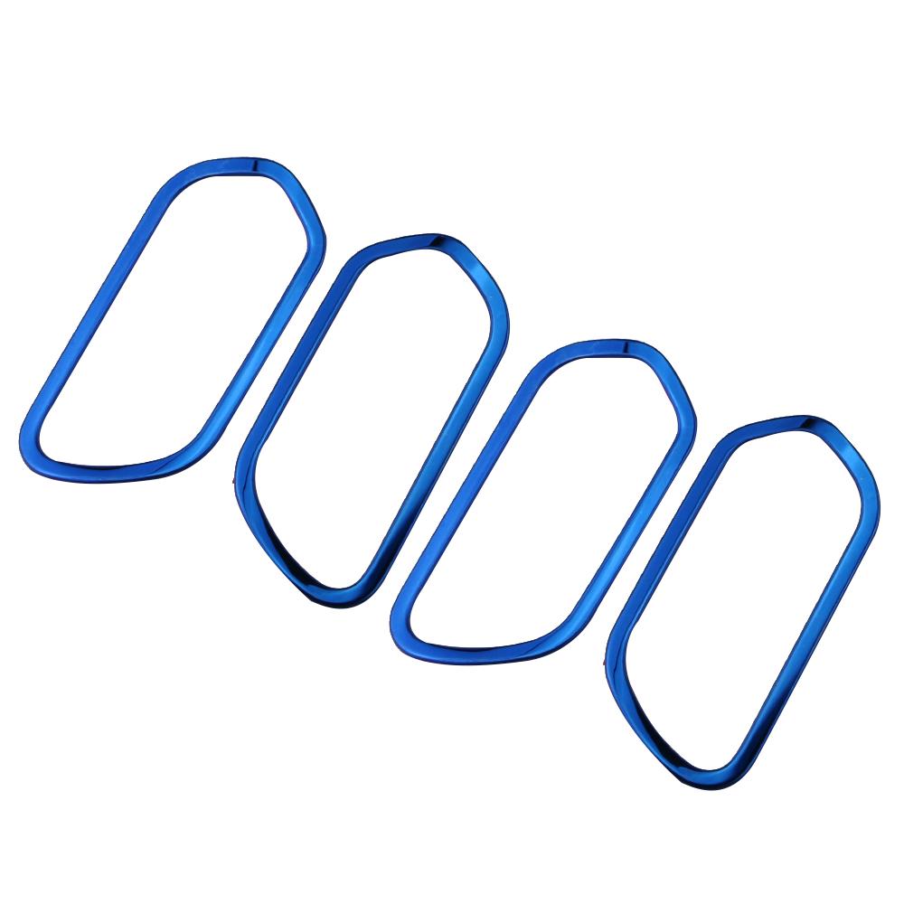 Color My Life 4 buc/set maner interior portiere cuvei garnitură cerc pentru Nissan Kicks 2017 - 2022 ușă din oțel inoxidabil