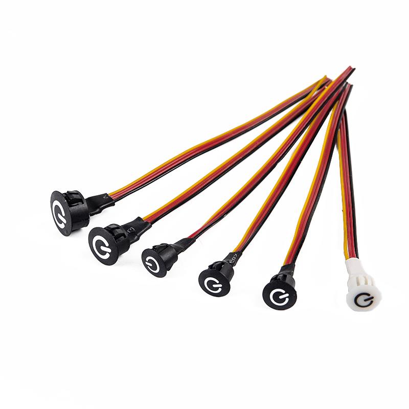 Stmívatelné tlačítko s dotykovým senzorem Smart Home Switch pro LED pásek do skříně DC5V 12V 24V