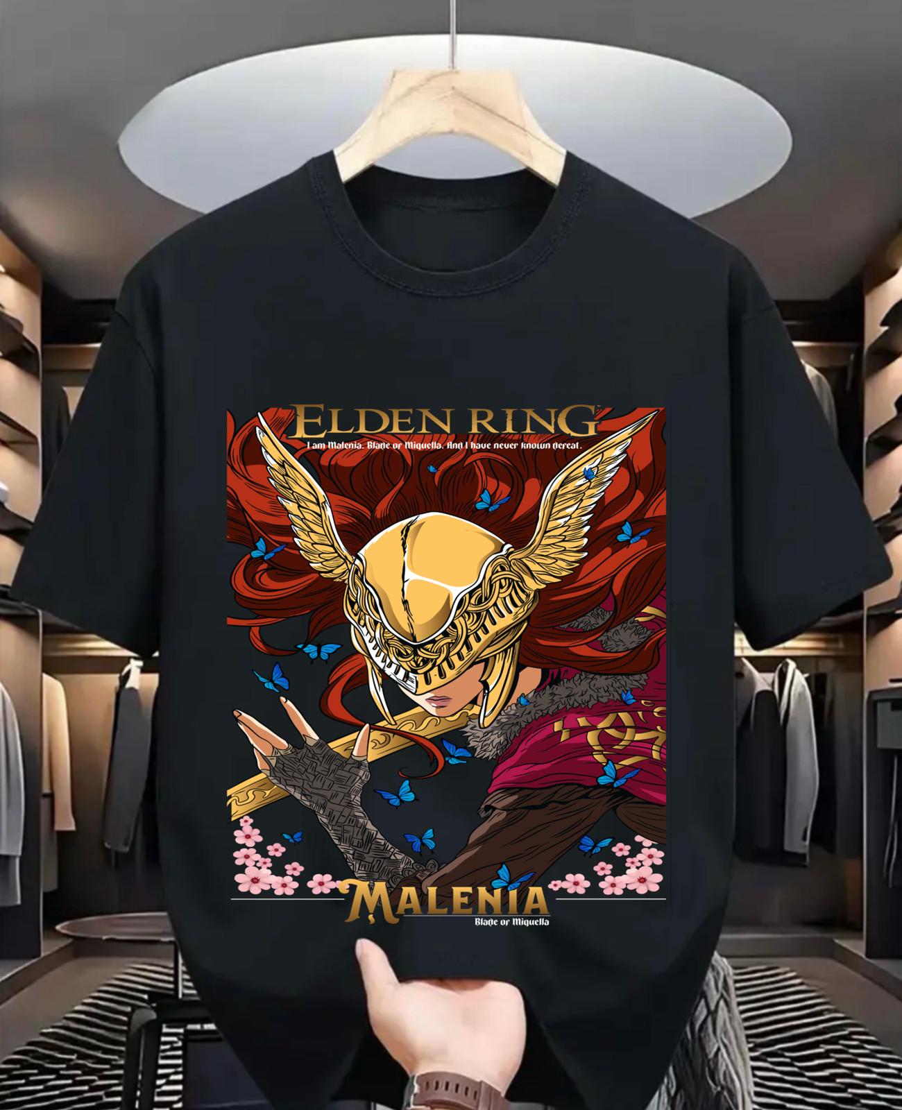 Унисекс футболка Elden мультяшная графическая футболка, футболка Elden Warrior Jar, футболка Warrior S