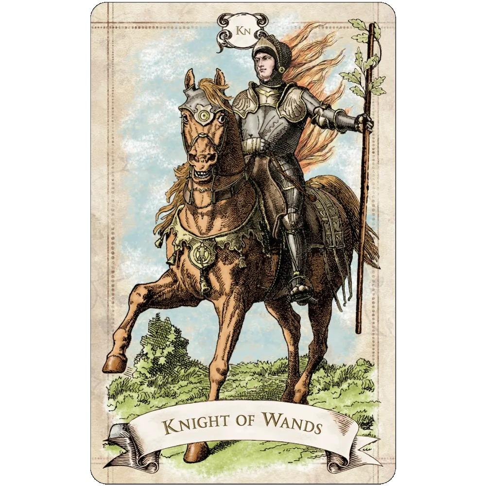 Tarotdeck im alten Stil Doppelseitig Geprägt 12*7cm 79 Karten Vintage-Illustrationen Heben Klare Symbolik Hervor Verpackt in Stabiler Schachtel
