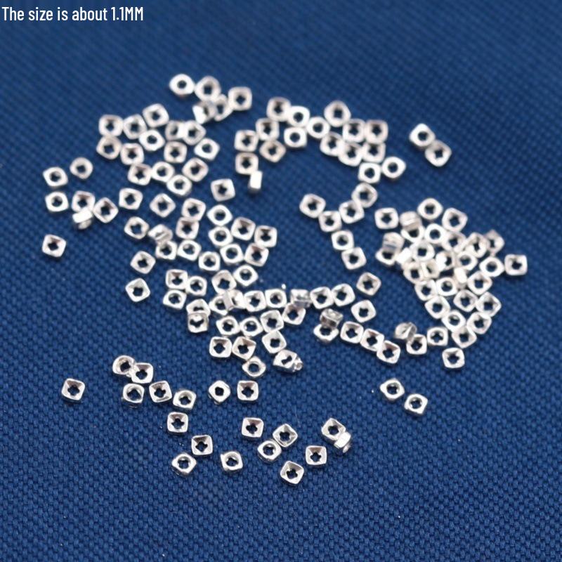 Sterling Silver Triangle & Square Fragments - DIY Handmade Accessories Parts
