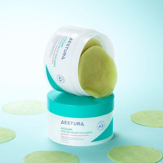 Aestura Aicica 365 Cooling Soothing Pad pH 4.5 60 sheets