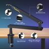 MAONO Microphone Arm, BA92 Black, Stable, Heavy-Duty, Adjustable Height and Angle, 1.8kg Weight Capacity, Professional Metal Desktop Microphone