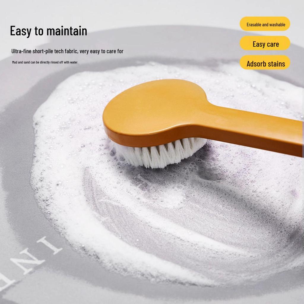 Diatom Mud Soft Absorbent Anti-Slip Quick-Dry Cute Bathroom Mat
