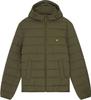 Winterjacke Lyle & Scott Herren leichte Daunenjacke (JK1546V) Olive
