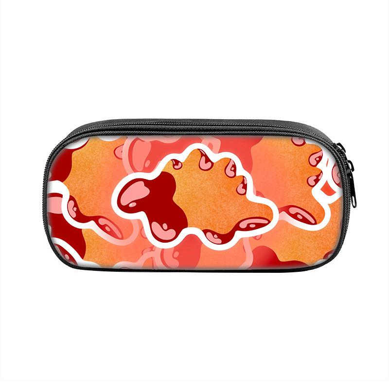 Dinosaur Chicken Nugget Pencil Case With Nylon Material For Students And School Supplies