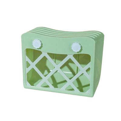 Hanging Rabbit Hay Feeder Fixed Large Capacity Rabbit Grass Rack Anti-tipping with Lid Hay Manger Hamster Cage