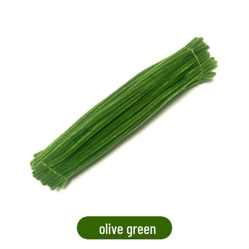 Buntes Chenilledraht DIY-Set: Verschlüsselte, veränderbare Pfeifenreiniger für pädagogische Kinderprojekte