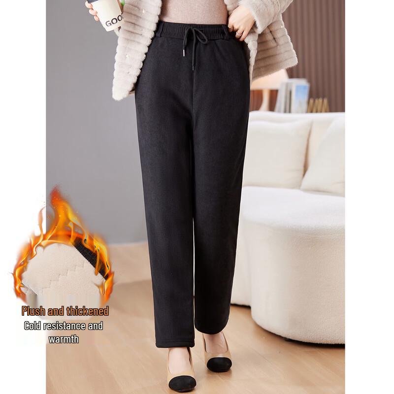 SIFONE Women s Thermal Fleece-lined Pants 4XL