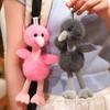 Ostrich Plush Toy Soft Stuffed Doll Cartoon Animal Keychain Pillow Pendant For Kids Car Bag Decor Xmas Gift