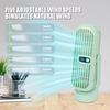 2025 NEW Portable air conditioning fan, desktop fan large battery long endurance, 5-speed 720 ° S air-cooled fan