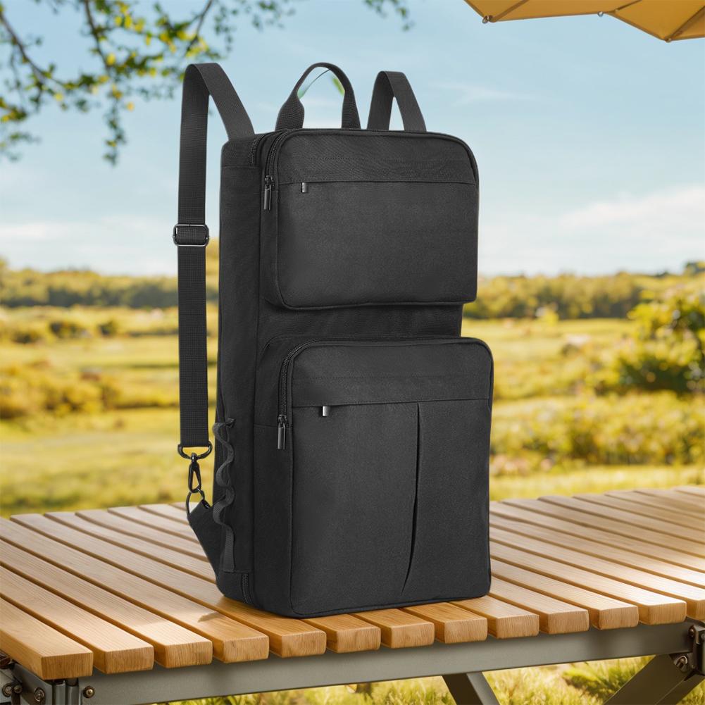 DJ Backpack for Pioneer DDJ-400 DDJ-FLX4/Roland DJ-202 Portable Storage Bag Travelling Case Shockproof Adjustable Shoulder Strap