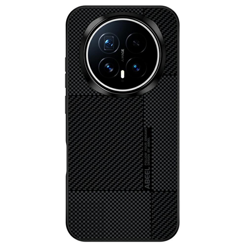 ABEEL CF-Lyocell Serie Für Honor Magic8 5G Magnetische Hülle Mikrofaser + PC + E-TPU Handyhülle