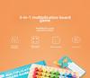 Child's Educational Toy: 3-in-1 Multiplication Board for Learning Numbers 1-100