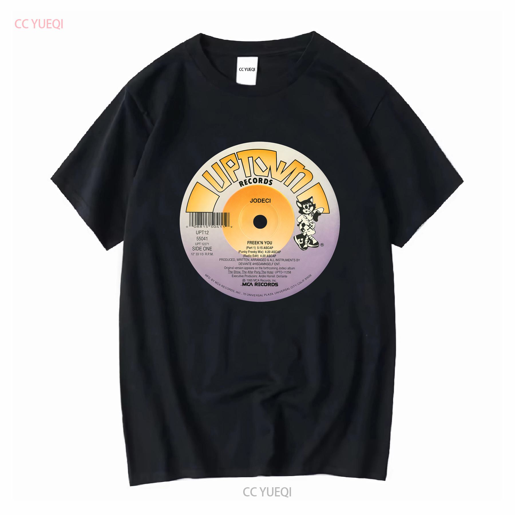 

Uptown Records Jodeci Freakn You 90s RnB Single Music Softstyle T Shirt vintage Washed Soft Casual designer clothes Stylish 4XL