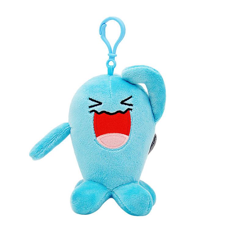 Plush Keychain Cartoon Toys Pendant Doll Anime Figures Pikachu Charmander Psyduck Squirtle Snorlax Kids Toy Xmas Gift
