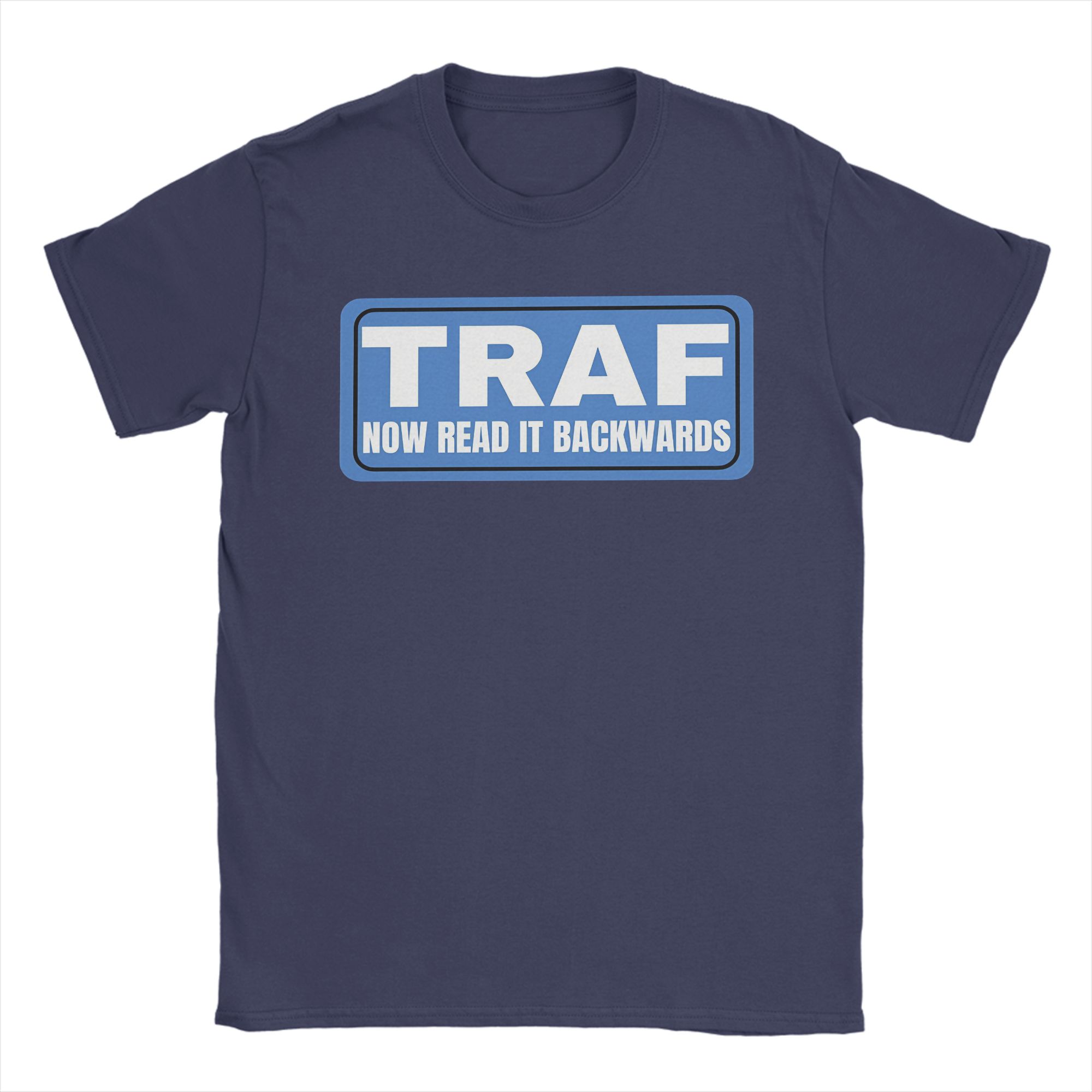 

TRAF Now Read It Backwards Cotton TShirt For Unisexs Summer Awesome T Shirts ONeck Fashion Tees Big Size Print Tops 4XL