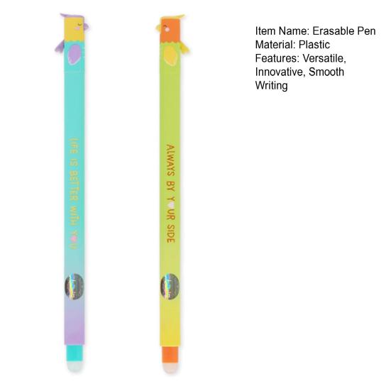 Zestaw długopisów ścieralnych Walentynki 2026 Długopisy żelowe Płynne pisanie Wielokrotnego użytku Termiczny tusz Długopis do kart świątecznych na karty miłosne Prezenty świąteczne