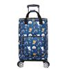 Stylish Insulated Foldable Shopping Cart with Universal Wheels
